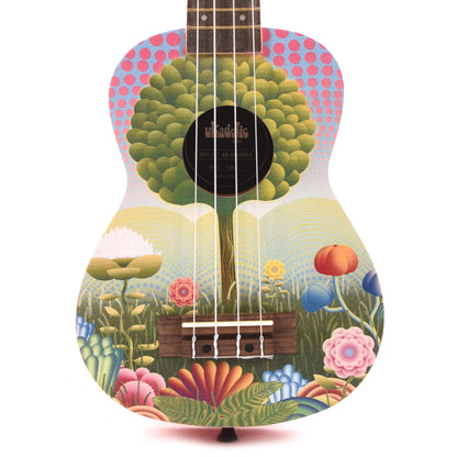 Kala UK-UKETOPIA Ukadelic Uketopia Soprano Ukulele Folk Instruments / Ukuleles