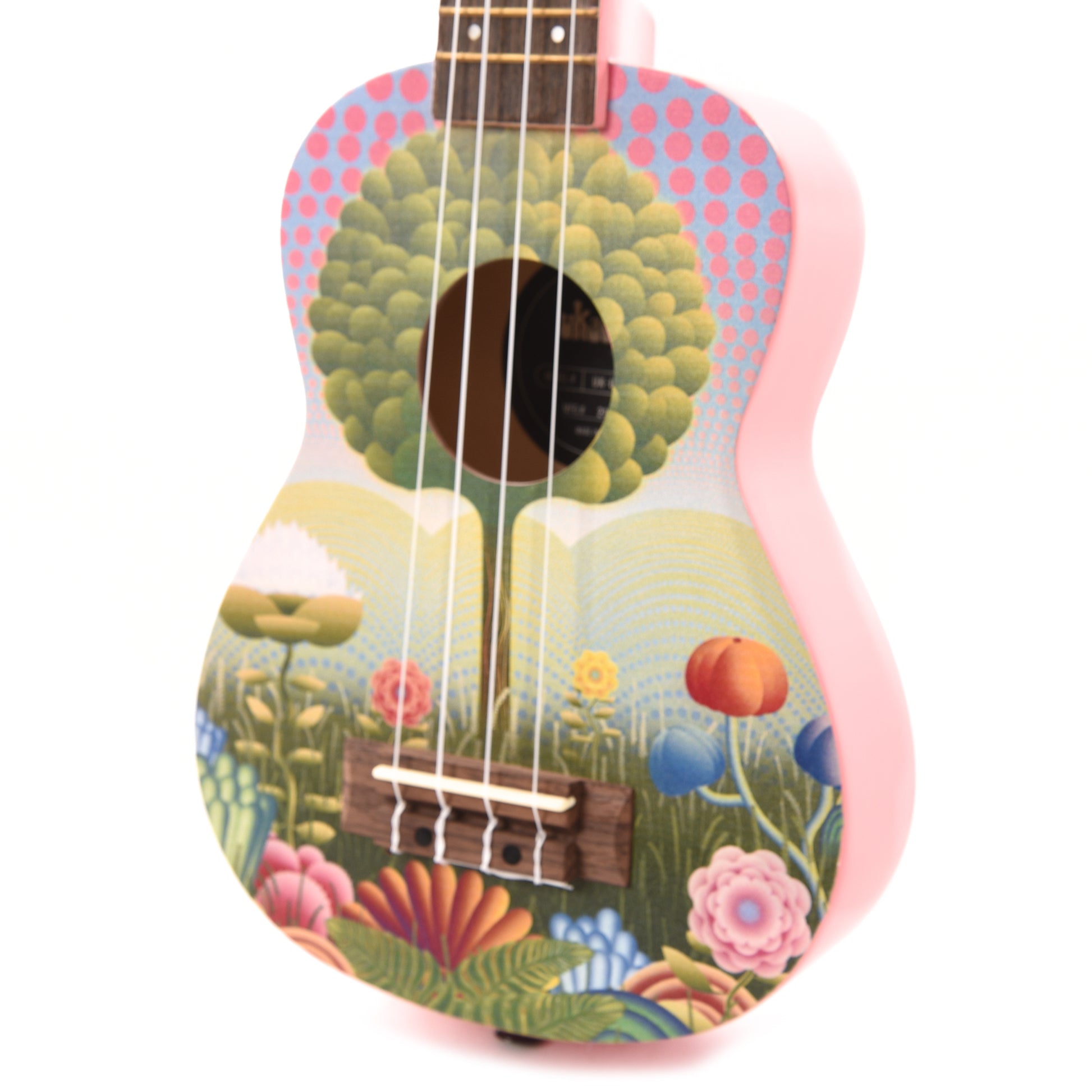 Kala UK-UKETOPIA Ukadelic Uketopia Soprano Ukulele Folk Instruments / Ukuleles