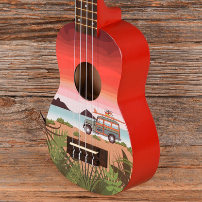 Kala UK-SURFARI Ukadelic Surfari Soprano Ukulele Ukuleles