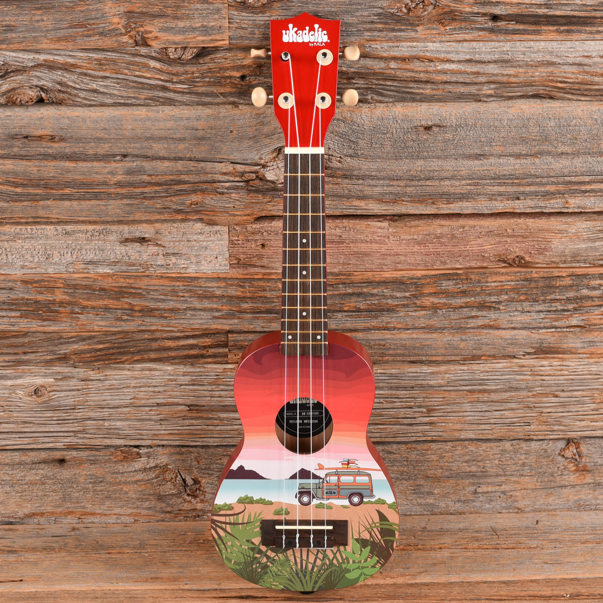 Kala UK-SURFARI Ukadelic Surfari Soprano Ukulele Ukuleles