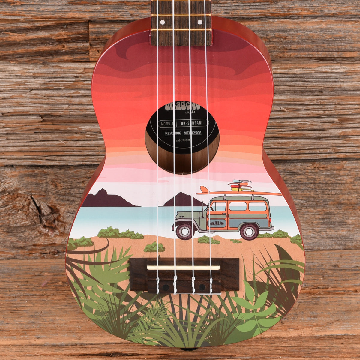 Kala UK-SURFARI Ukadelic Surfari Soprano Ukulele Ukuleles