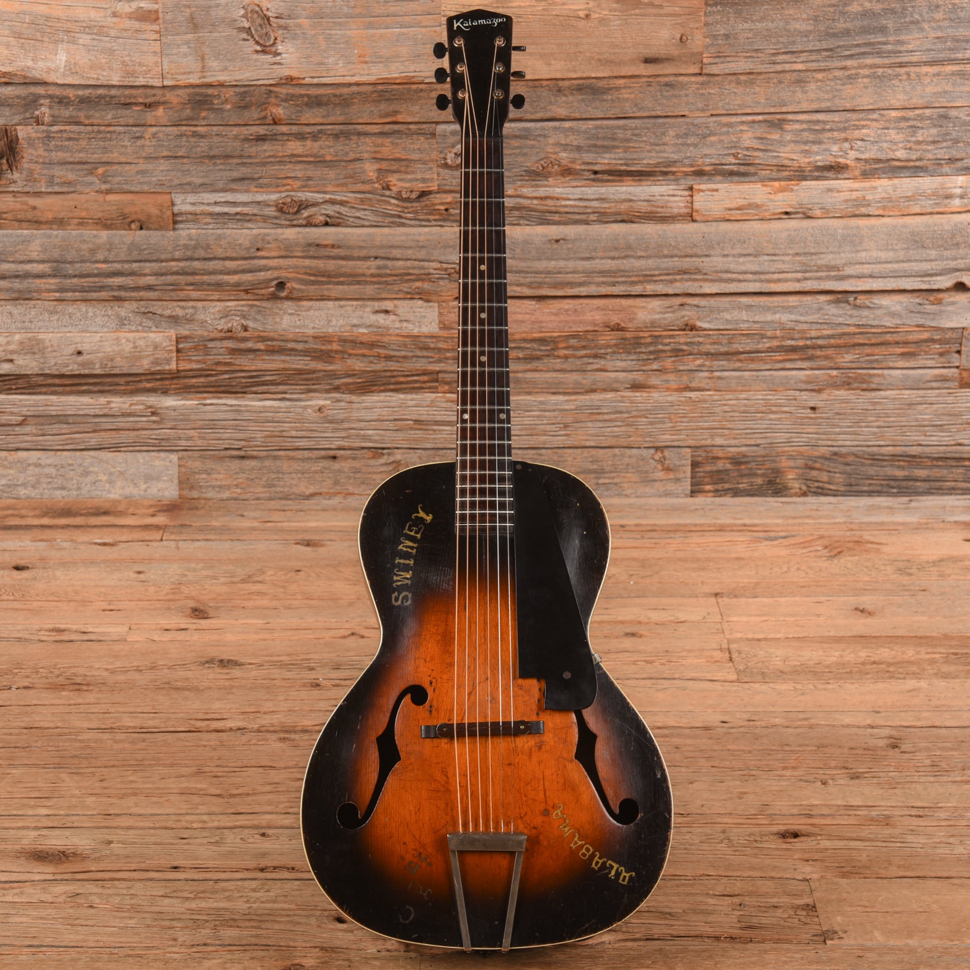 Kalamazoo KG-21 Archtop Sunburst 1940s – Chicago Music Exchange