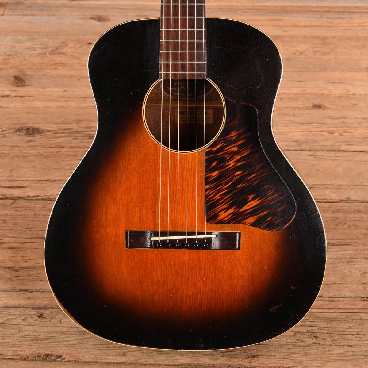 Kalamazoo KG-11 Sunburst 1940s Acoustic Guitars