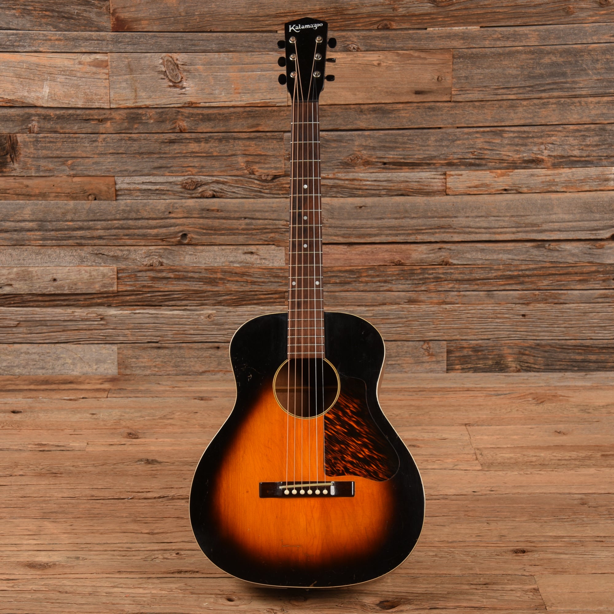 Kalamazoo KG-11 Sunburst 1930s Acoustic Guitars / Parlor