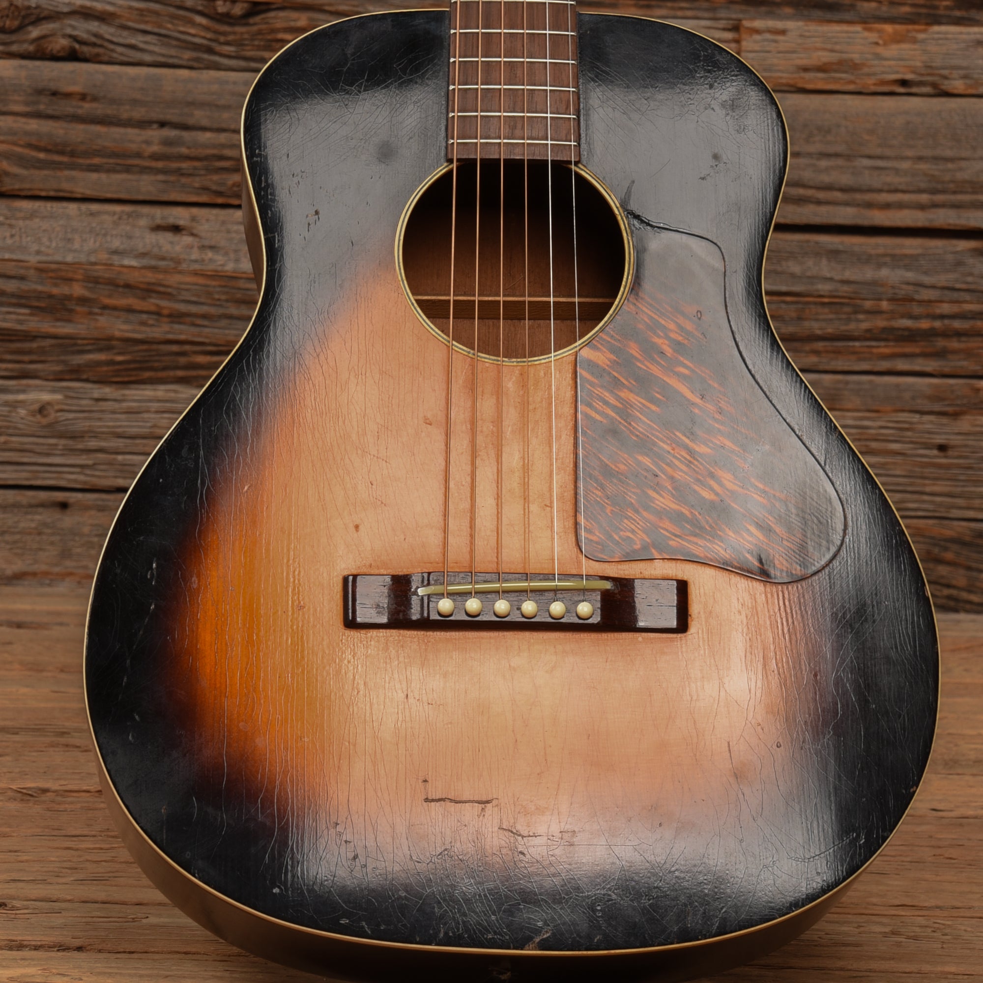 Kalamazoo KG-11 Sunburst 1930s Acoustic Guitars / Parlor