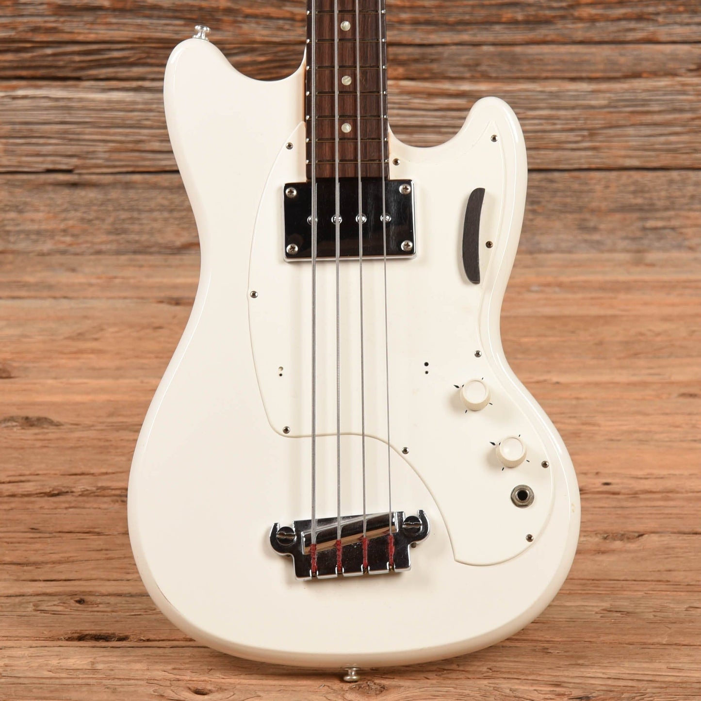 Kalamazoo KB-1 White 1960s Bass Guitars / 4-String