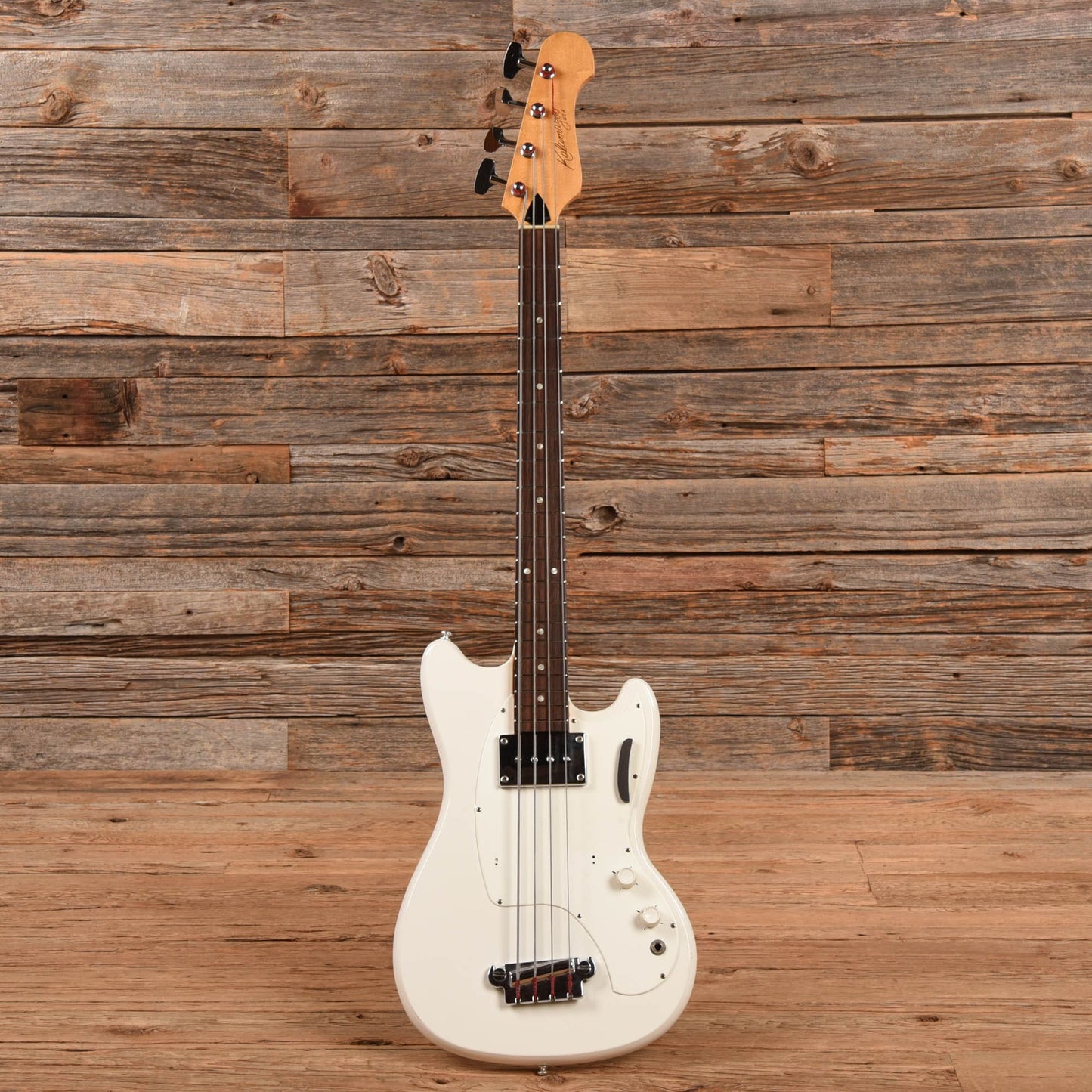 Kalamazoo KB-1 White 1960s Bass Guitars / 4-String