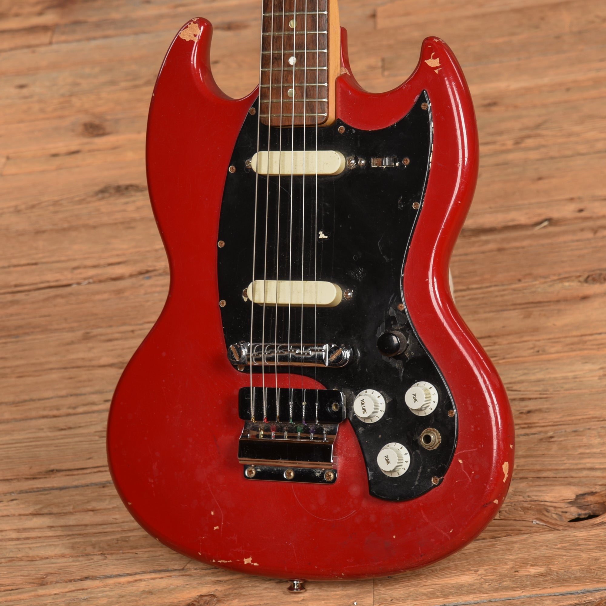 Kalamazoo KG-2A Red 1960s Electric Guitars / Solid Body