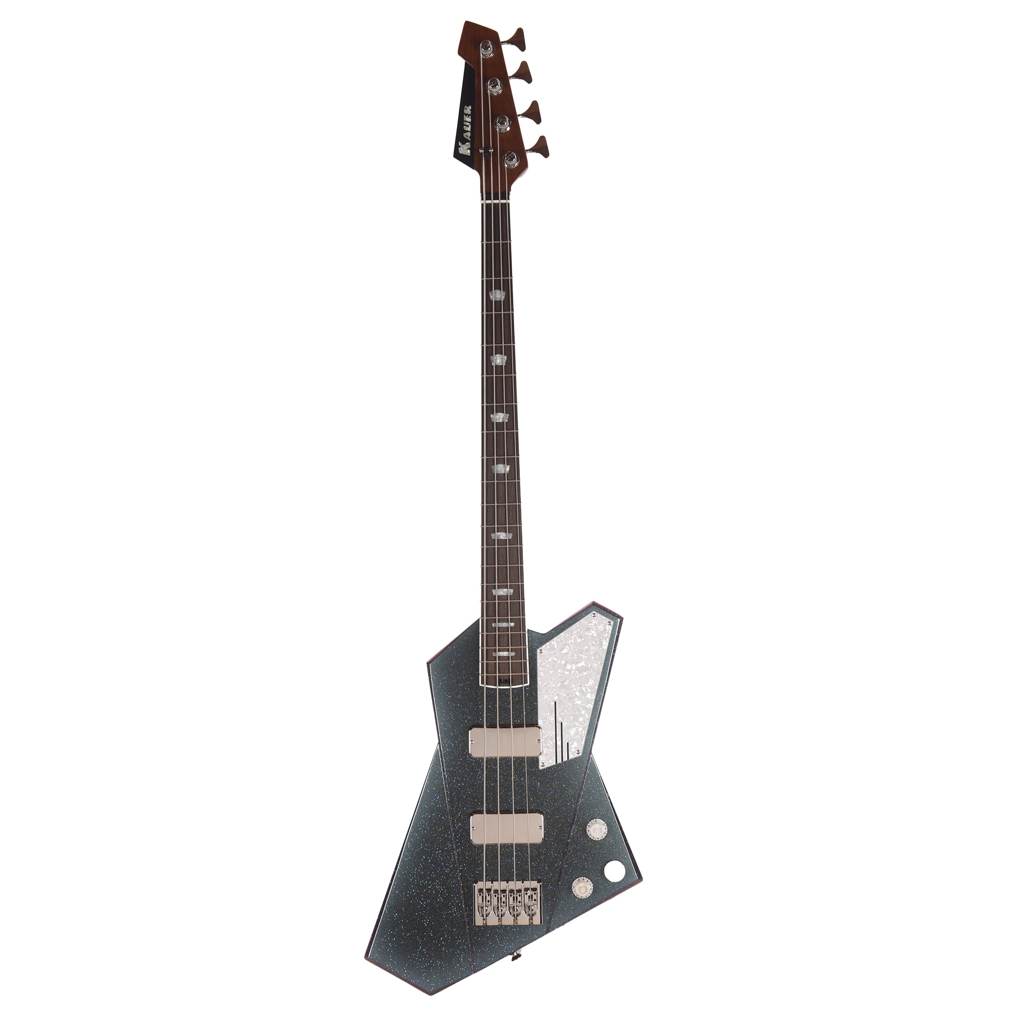 Kauer Draken Bass Spaceburst w/Lollar Thunderbirds Bass Guitars / 4-String