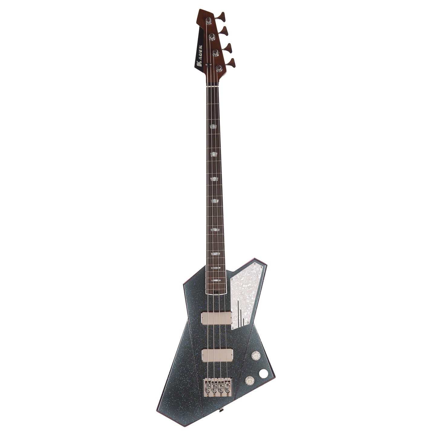 Kauer Draken Bass Spaceburst w/Lollar Thunderbirds Bass Guitars / 4-String