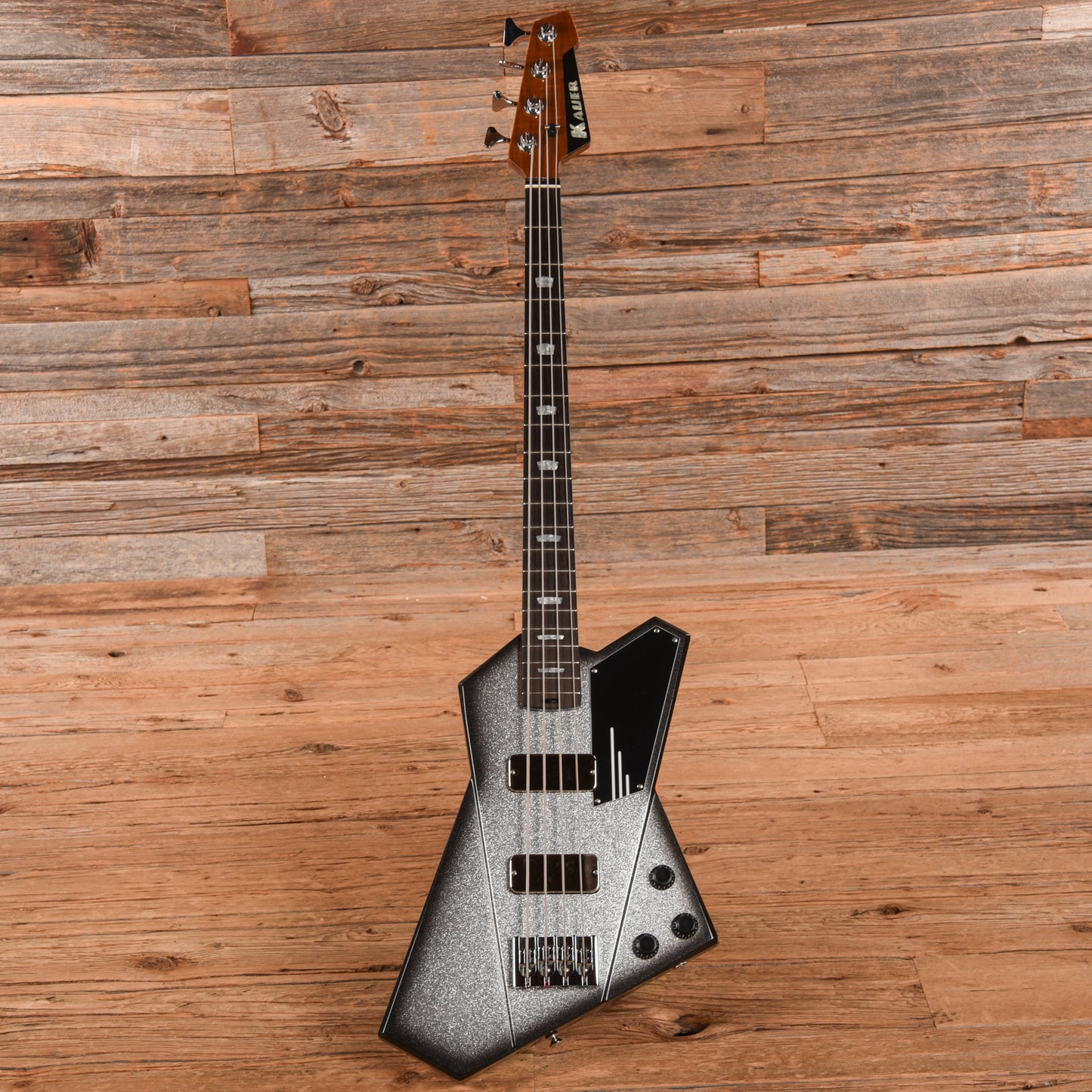 Kauer Draken Silverburst 2023 Bass Guitars / 4-String