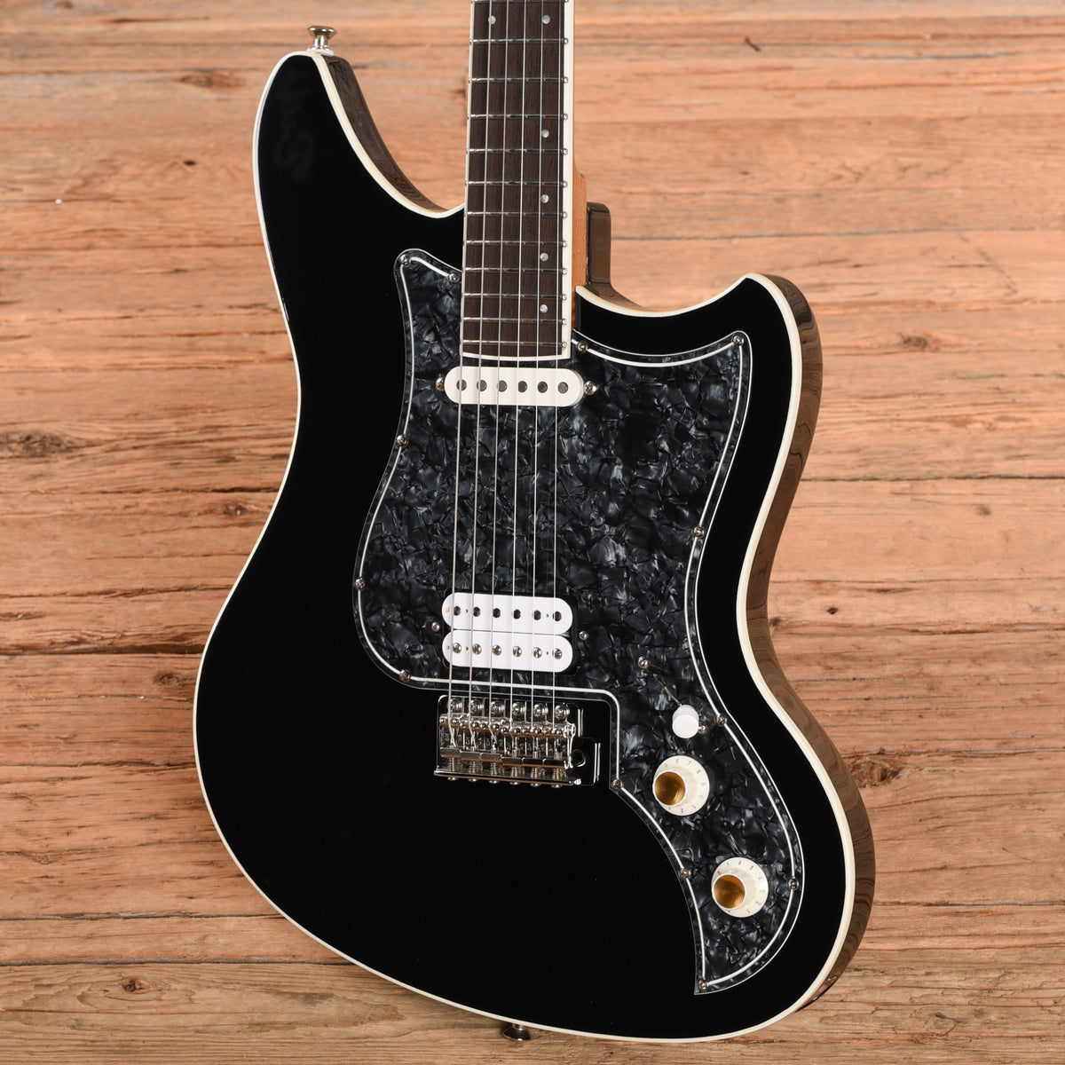 Kauer Electroliner Black Electric Guitars