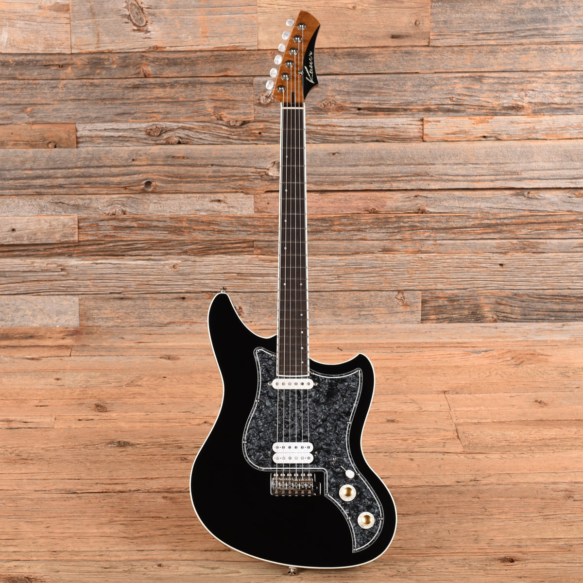 Kauer Electroliner Black Electric Guitars