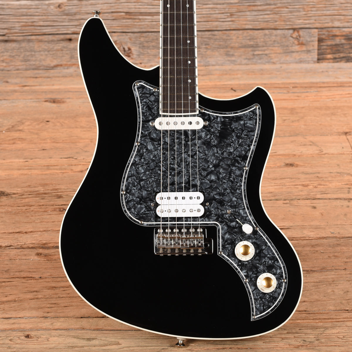 Kauer Electroliner Black Electric Guitars
