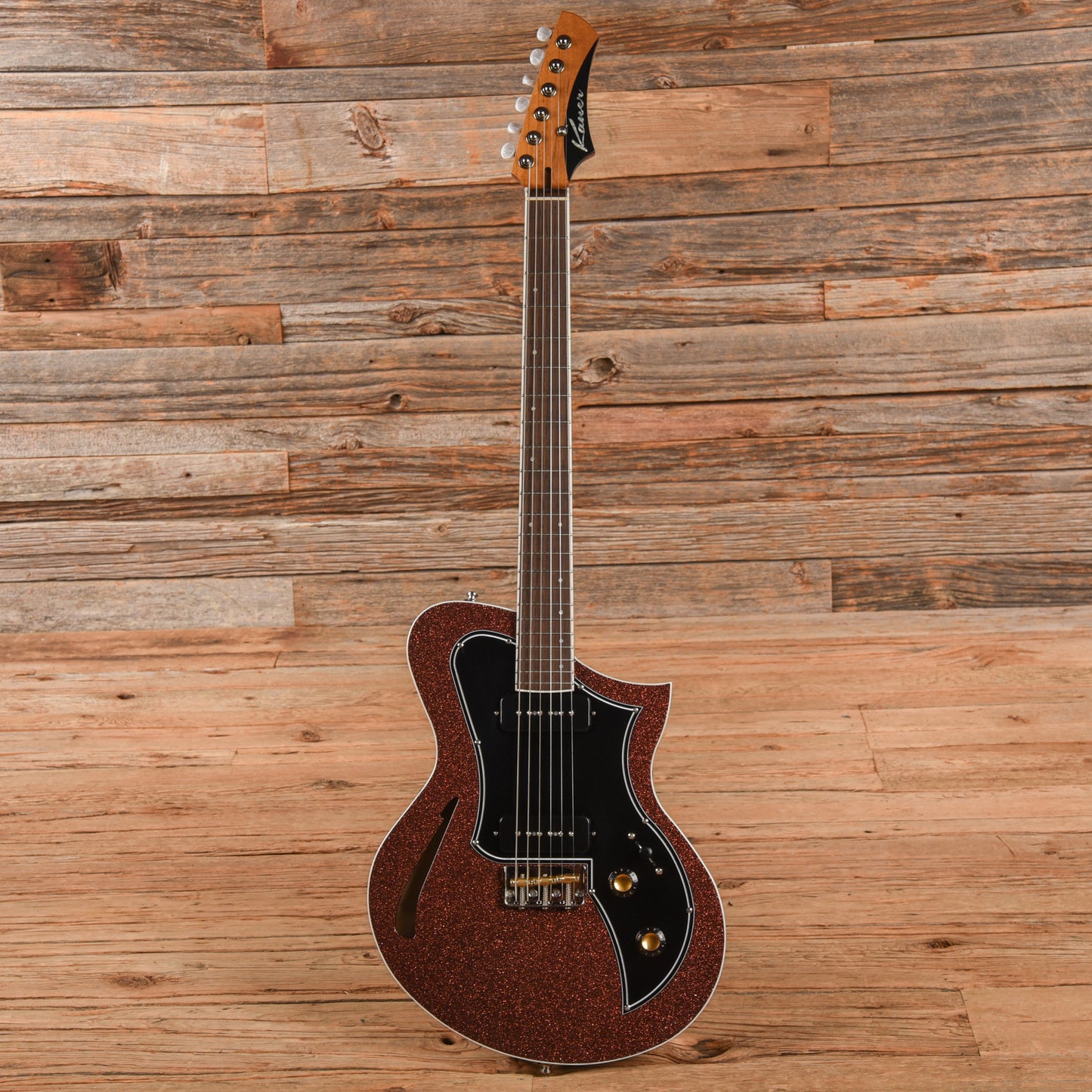 Kauer Korona Brunswick Sparkle Electric Guitars / Semi-Hollow