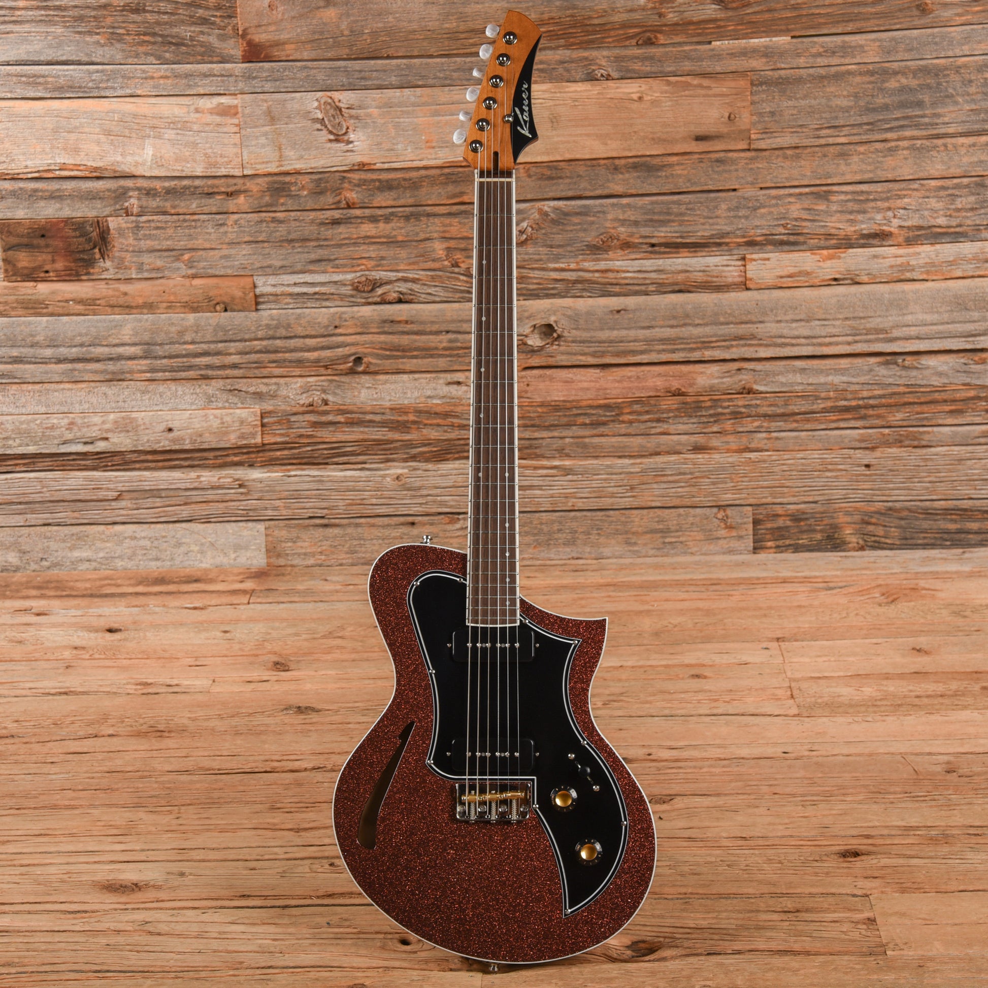 Kauer Korona Brunswick Sparkle Electric Guitars / Semi-Hollow