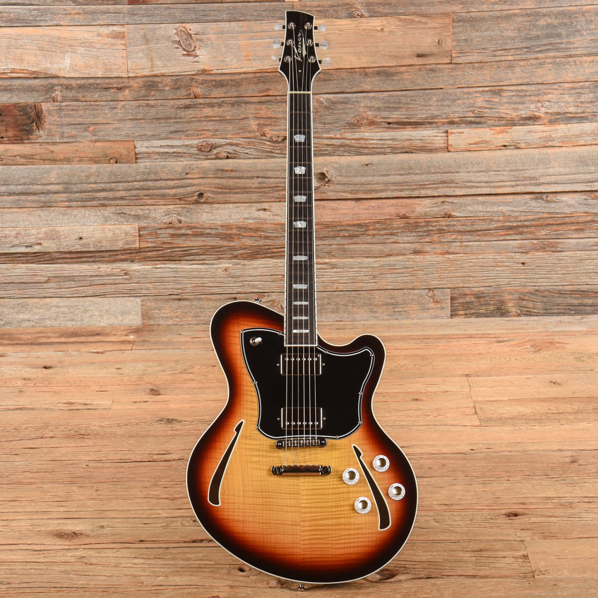 Kauer Super Chief Sunburst Electric Guitars / Semi-Hollow