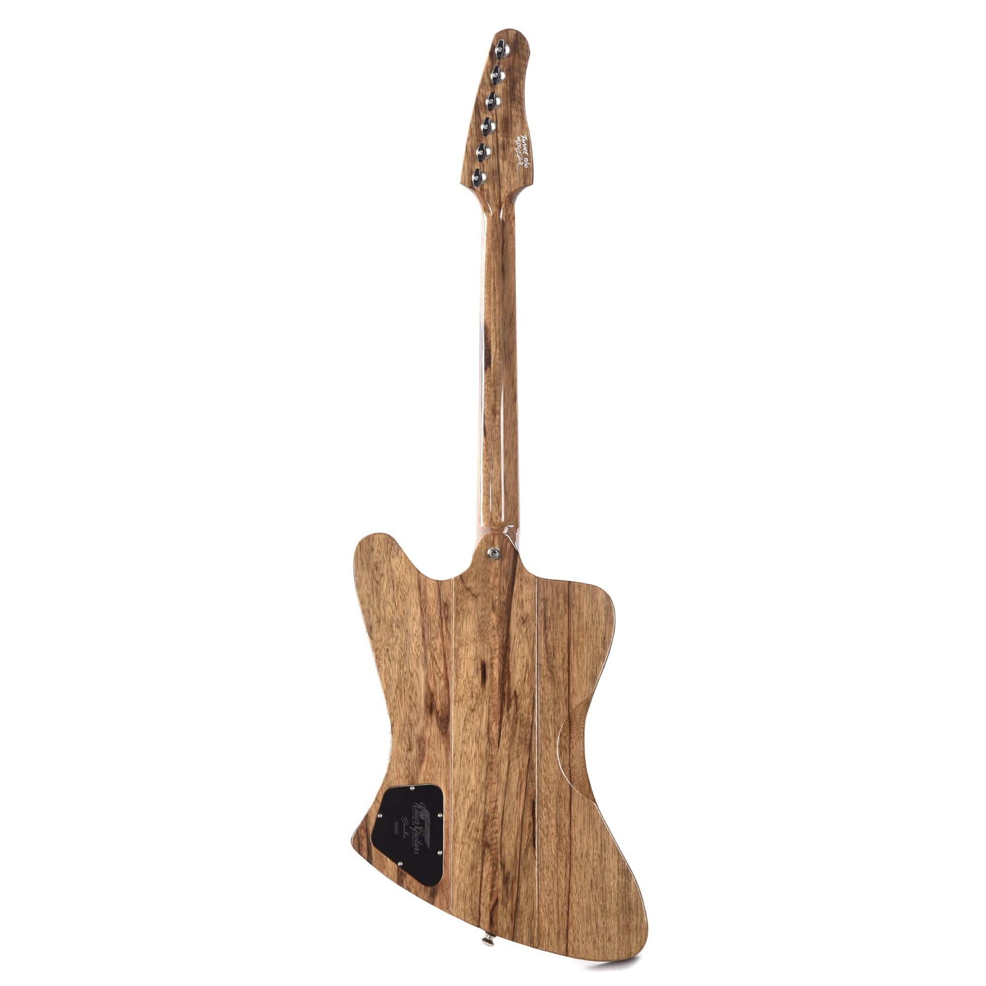 Kauer 2023 Limited Banshee Standard #10 of 10 Black Limba with White Purfling Natural Electric Guitars / Solid Body