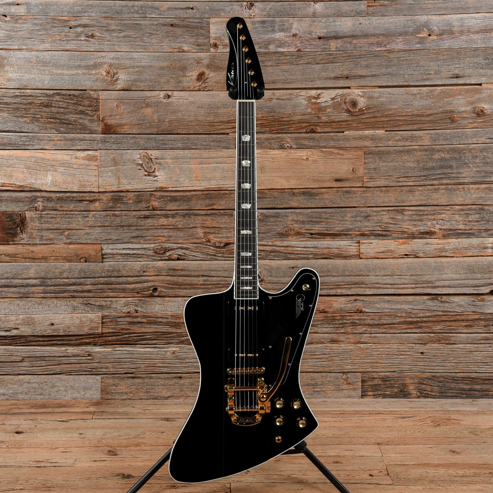 Kauer Banshee Black Electric Guitars / Solid Body