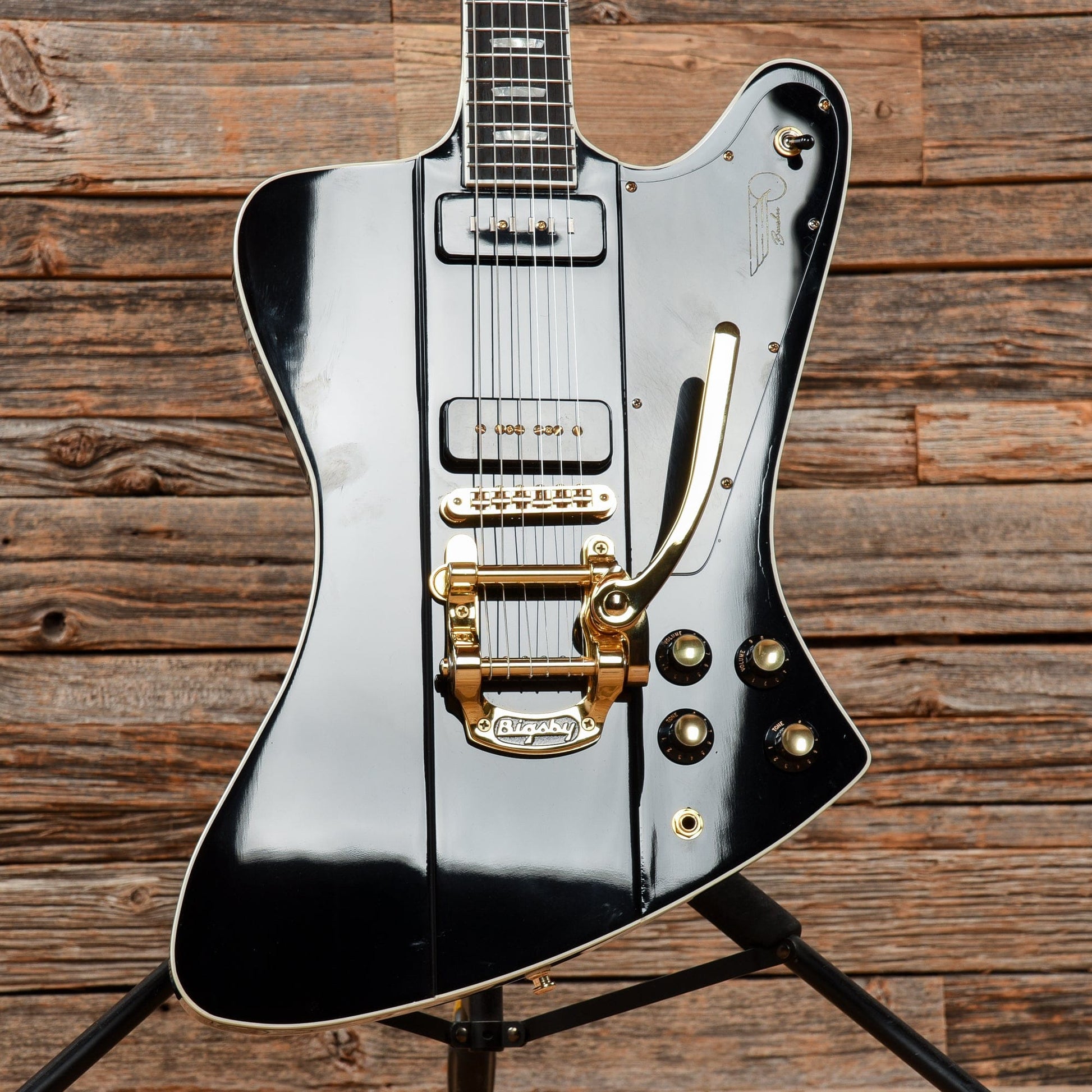Kauer Banshee Black Electric Guitars / Solid Body