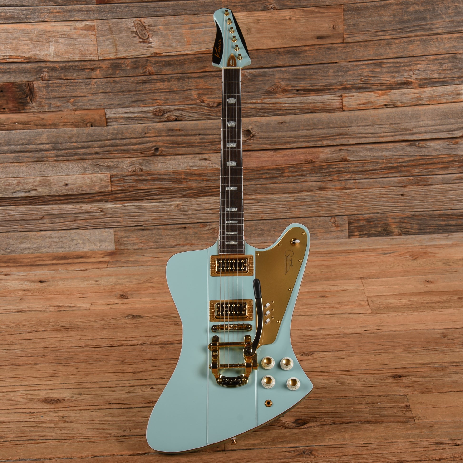 Kauer Banshee Blue Electric Guitars / Solid Body