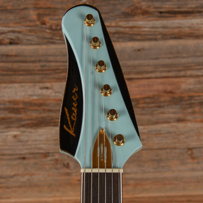 Kauer Banshee Blue Electric Guitars / Solid Body