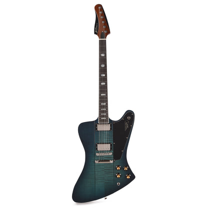 Kauer Banshee Deluxe Jungle Water w/Wolfetone Kauerbuckers Electric Guitars / Solid Body