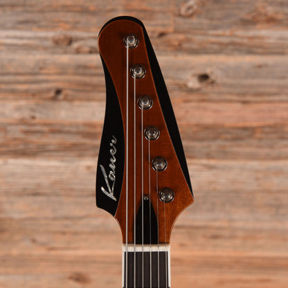 Kauer Banshee Deluxe Warm Lemon Burst w/Wolfetone Kauerbuckers Electric Guitars / Solid Body