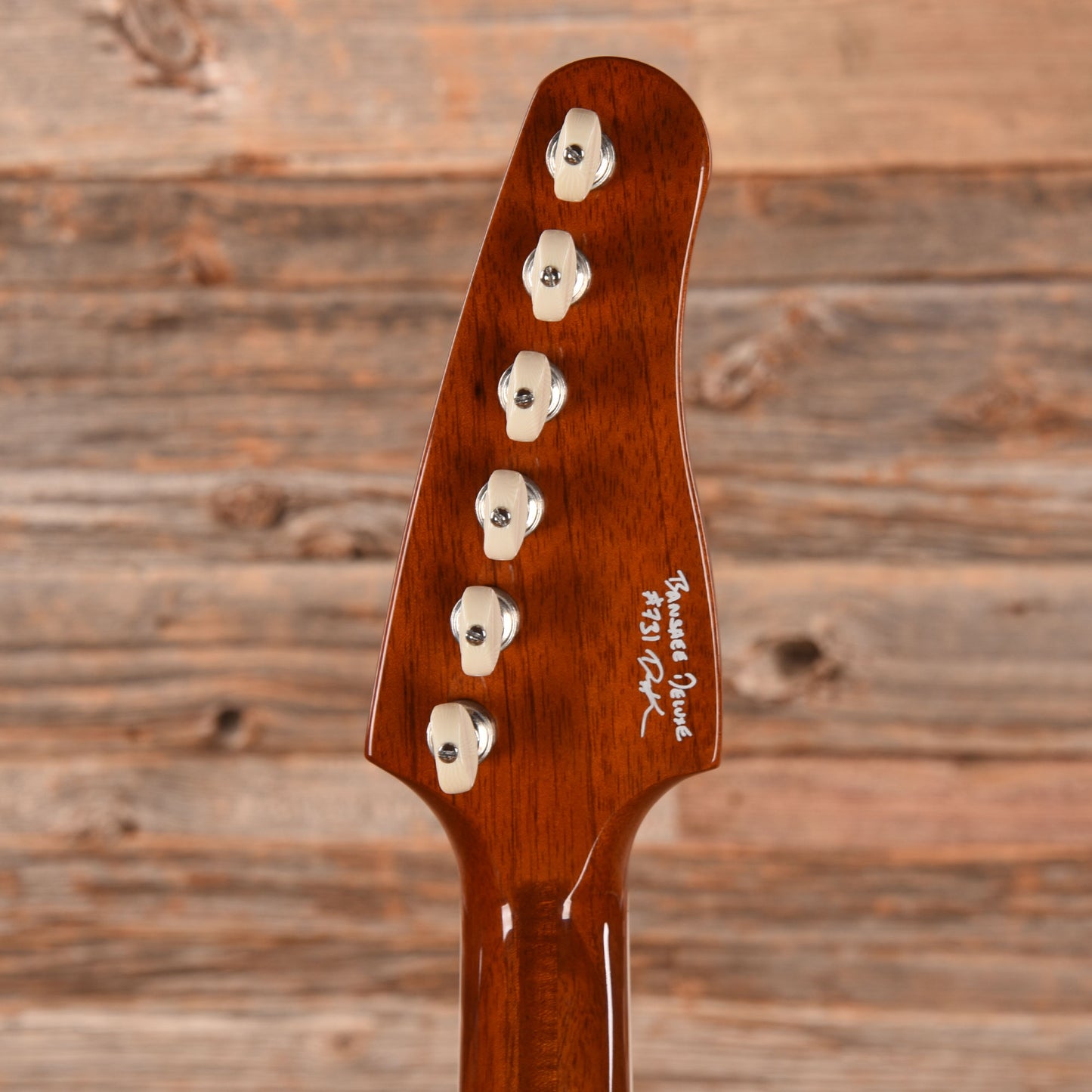 Kauer Banshee Deluxe Warm Lemon Burst w/Wolfetone Kauerbuckers Electric Guitars / Solid Body