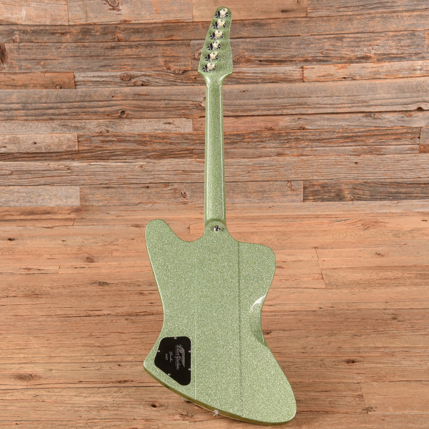 Kauer Banshee Green Sparkle Electric Guitars / Solid Body