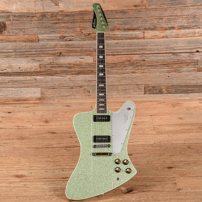 Kauer Banshee Green Sparkle Electric Guitars / Solid Body