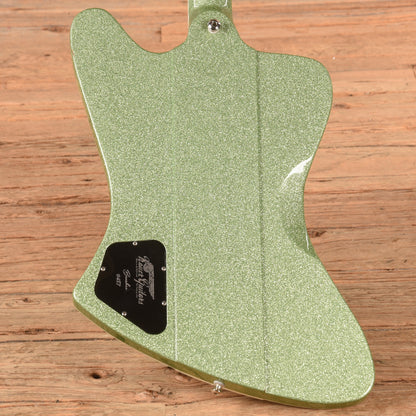 Kauer Banshee Green Sparkle Electric Guitars / Solid Body