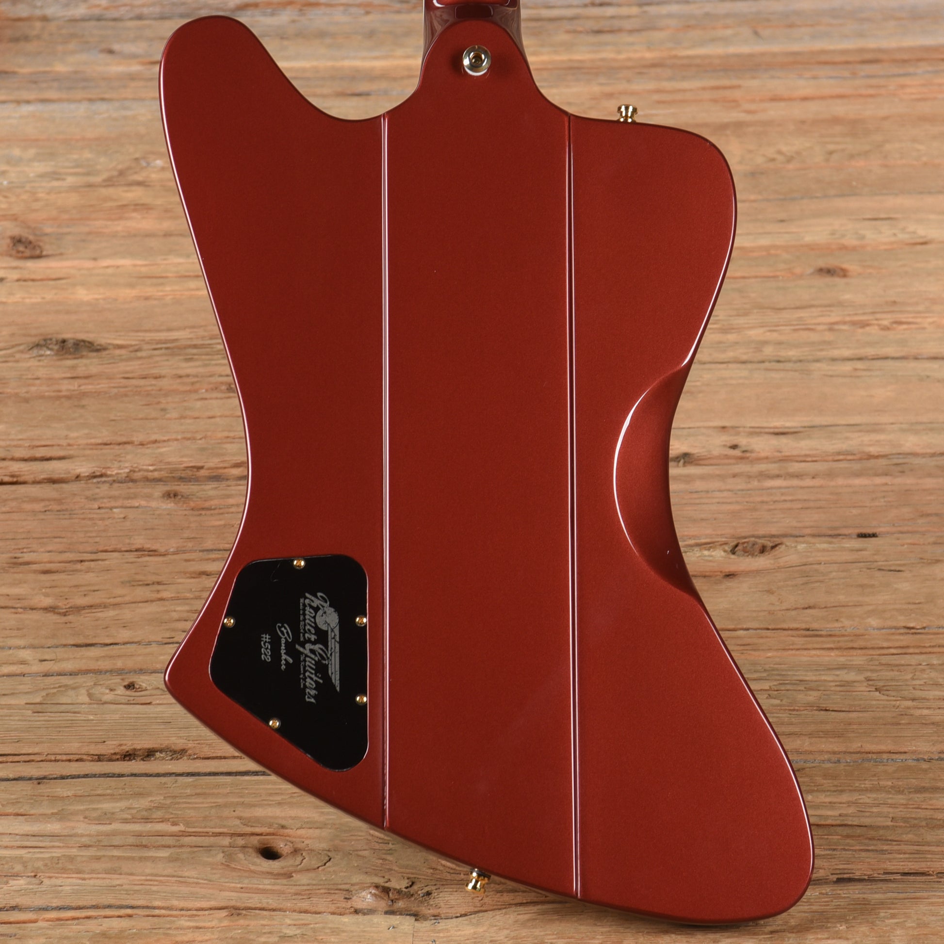 Kauer Banshee Jr Redwood Metallic Electric Guitars / Solid Body