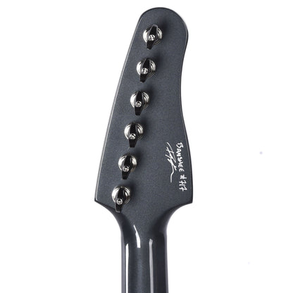 Kauer Banshee Standard Charcoal Frost w/Wolfetone Kauerbuckers Electric Guitars / Solid Body