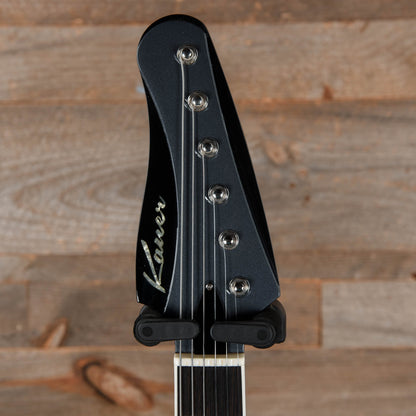 Kauer Banshee Standard Charcoal Frost w/Wolfetone Kauerbuckers Electric Guitars / Solid Body