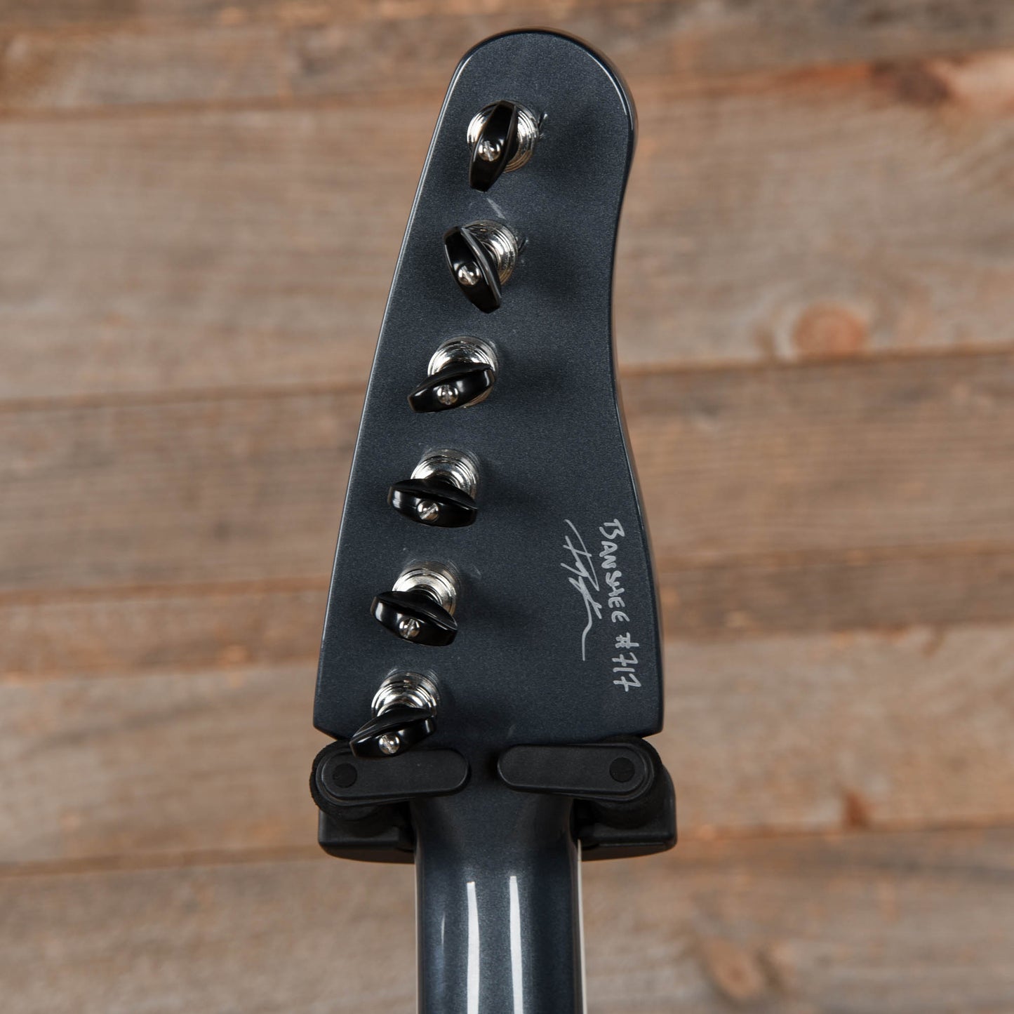 Kauer Banshee Standard Charcoal Frost w/Wolfetone Kauerbuckers Electric Guitars / Solid Body