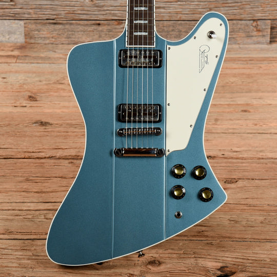 Kauer Banshee Standard Pelham Blue w/Goldfoil Pickups Electric Guitars / Solid Body