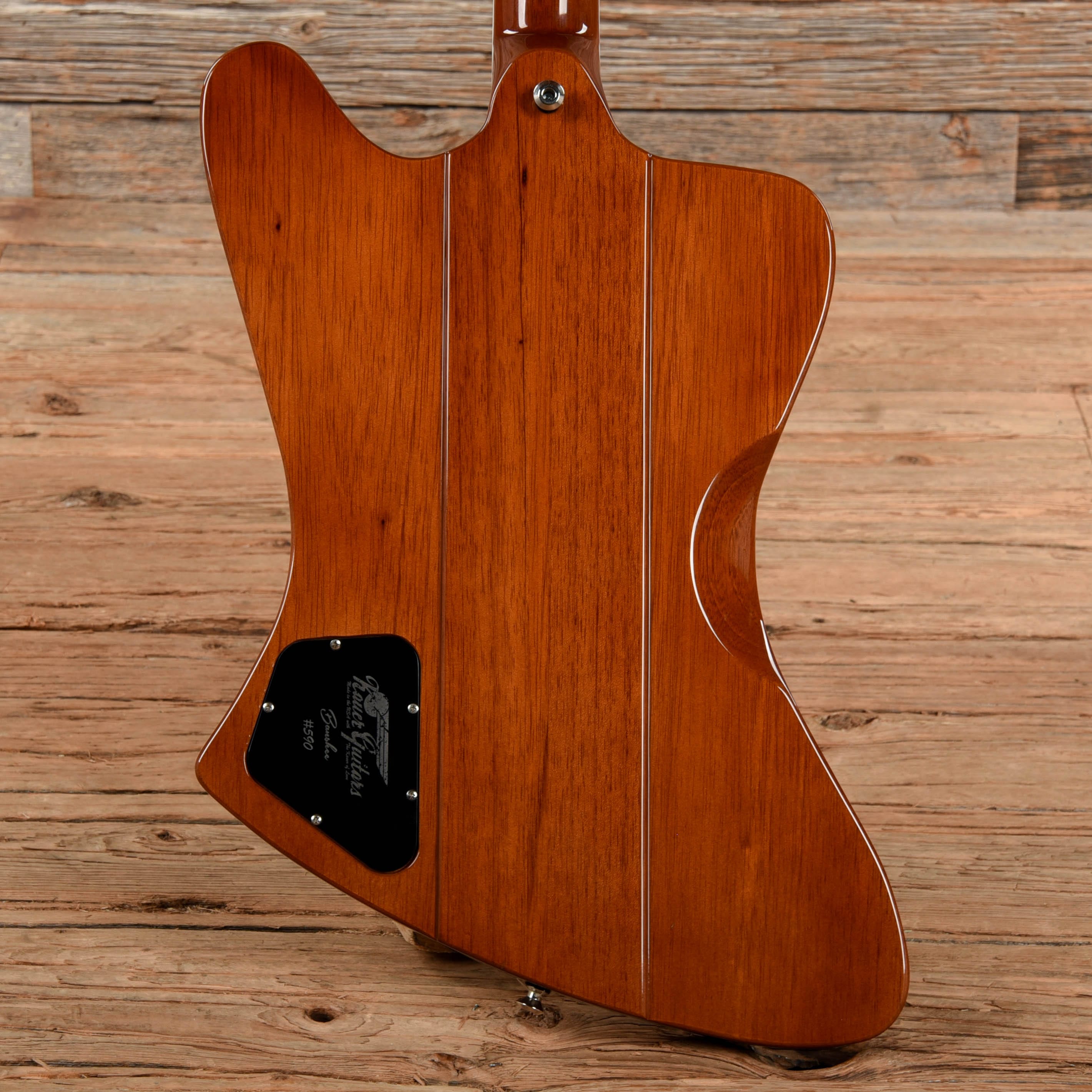 Kauer Banshee Standard Pelham Blue w/Goldfoil Pickups Electric Guitars / Solid Body