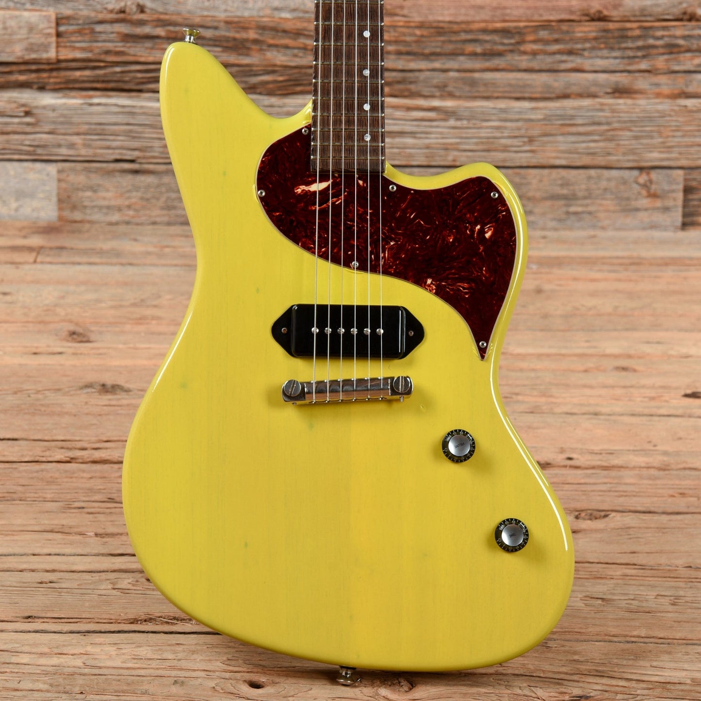 Kauer Daylighter Jr Yellow 2012 Electric Guitars / Solid Body