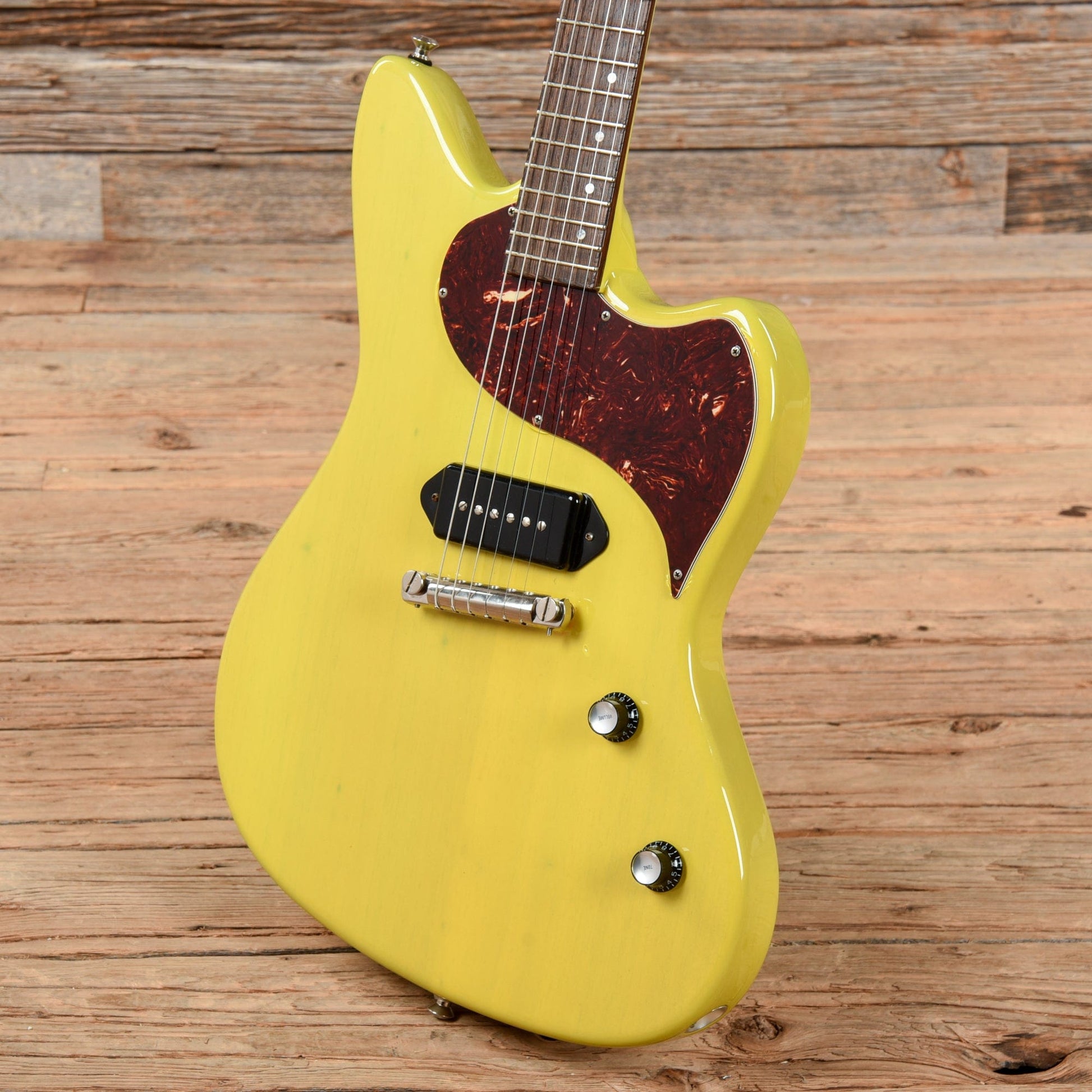 Kauer Daylighter Jr Yellow 2012 Electric Guitars / Solid Body