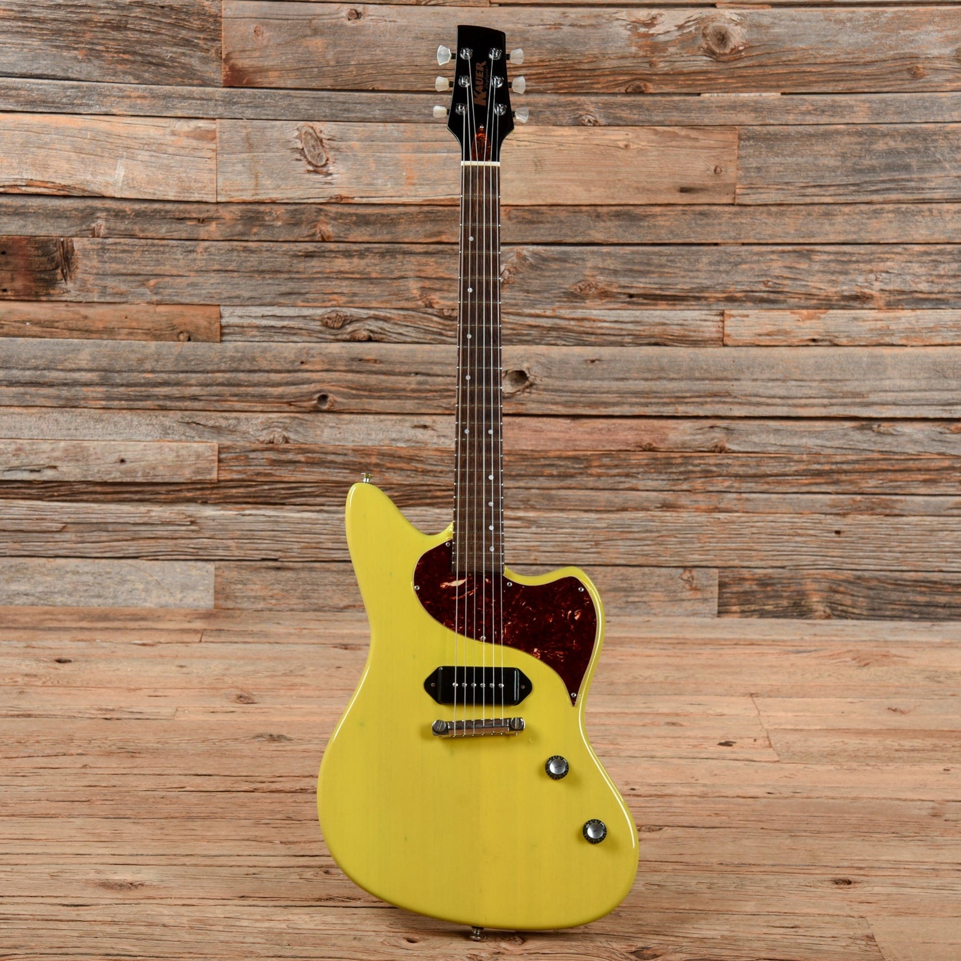 Kauer Daylighter Jr Yellow 2012 Electric Guitars / Solid Body