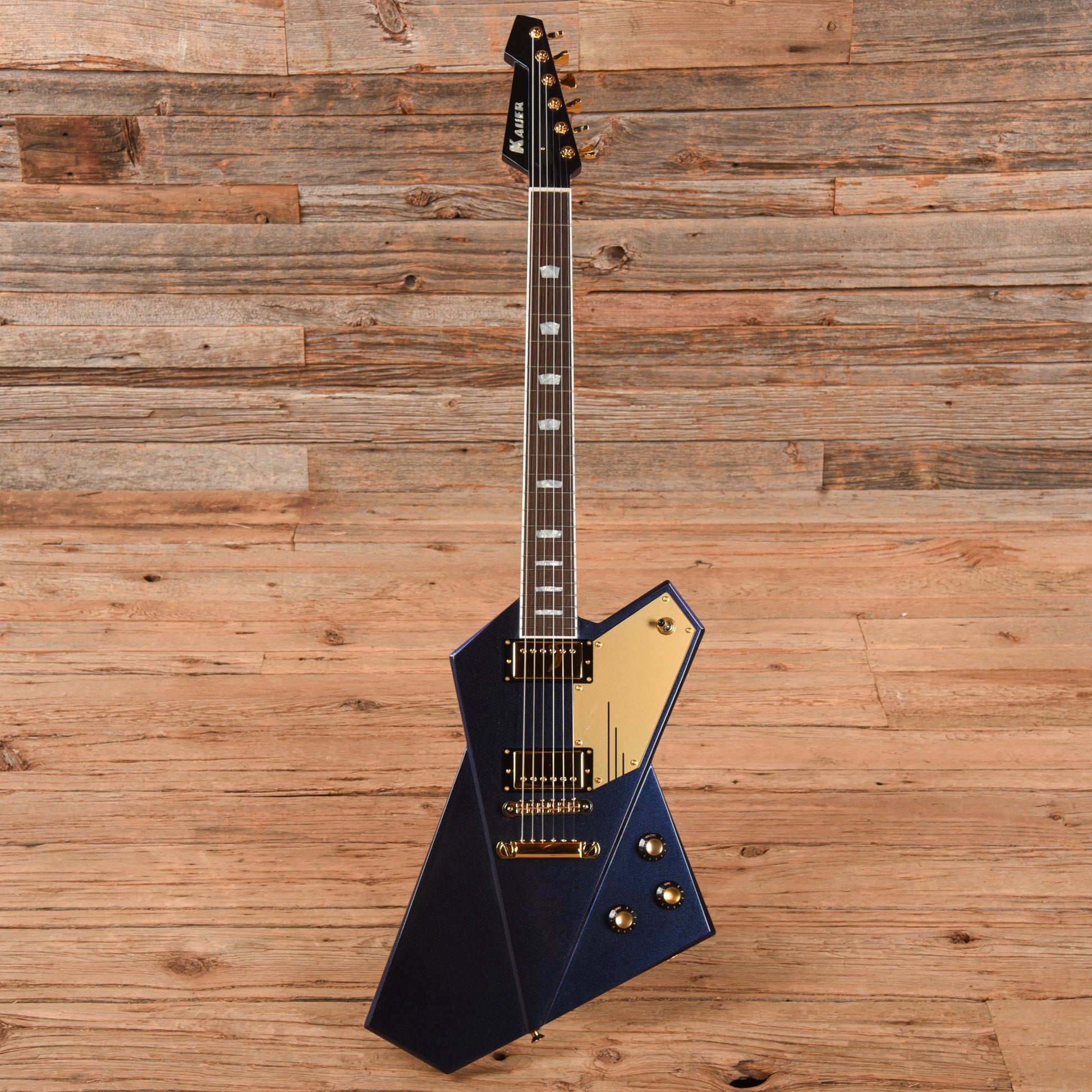 Kauer Gripen Black Pearl Metallic 2024 Electric Guitars / Solid Body