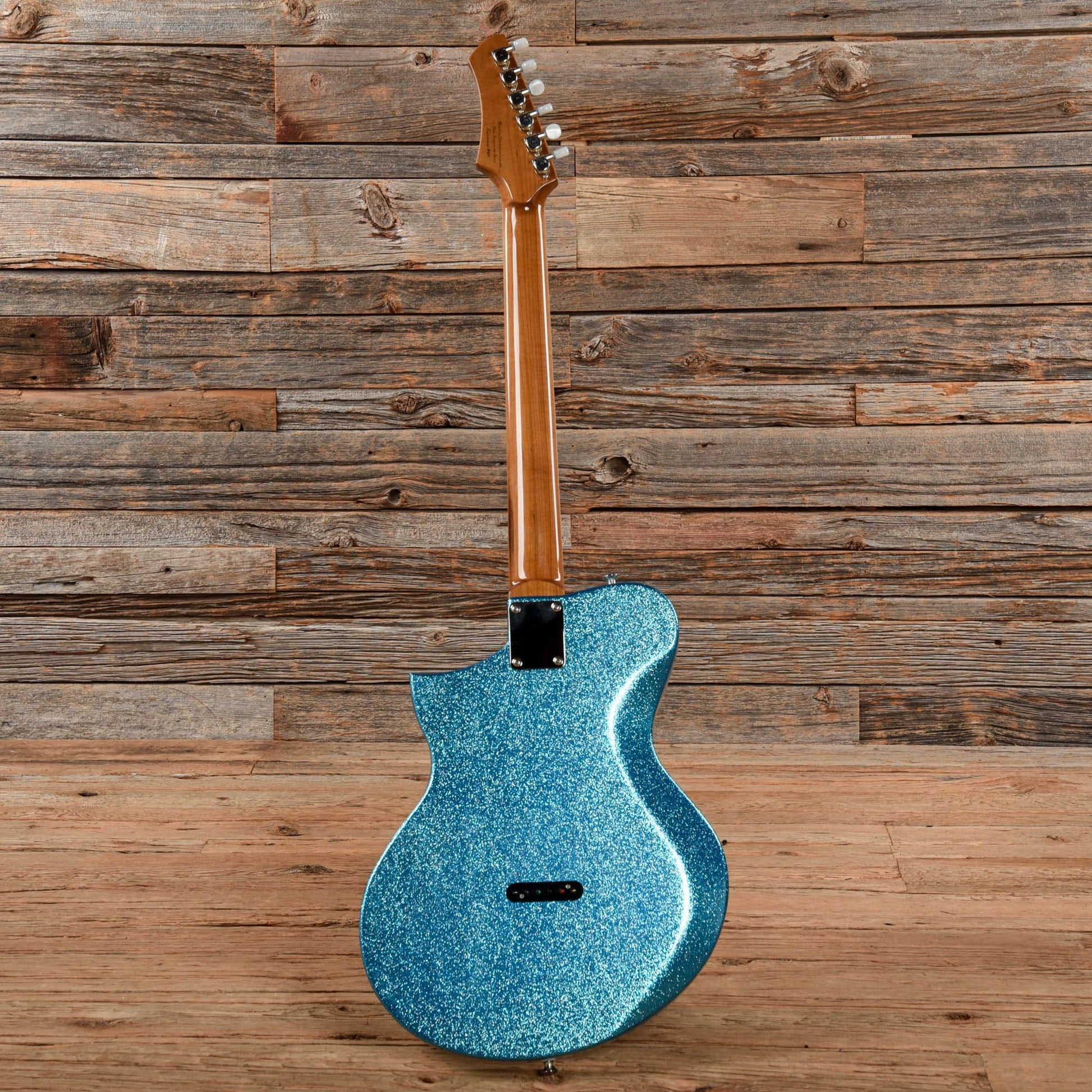 Kauer Korona Sky Blue Flake Electric Guitars / Solid Body