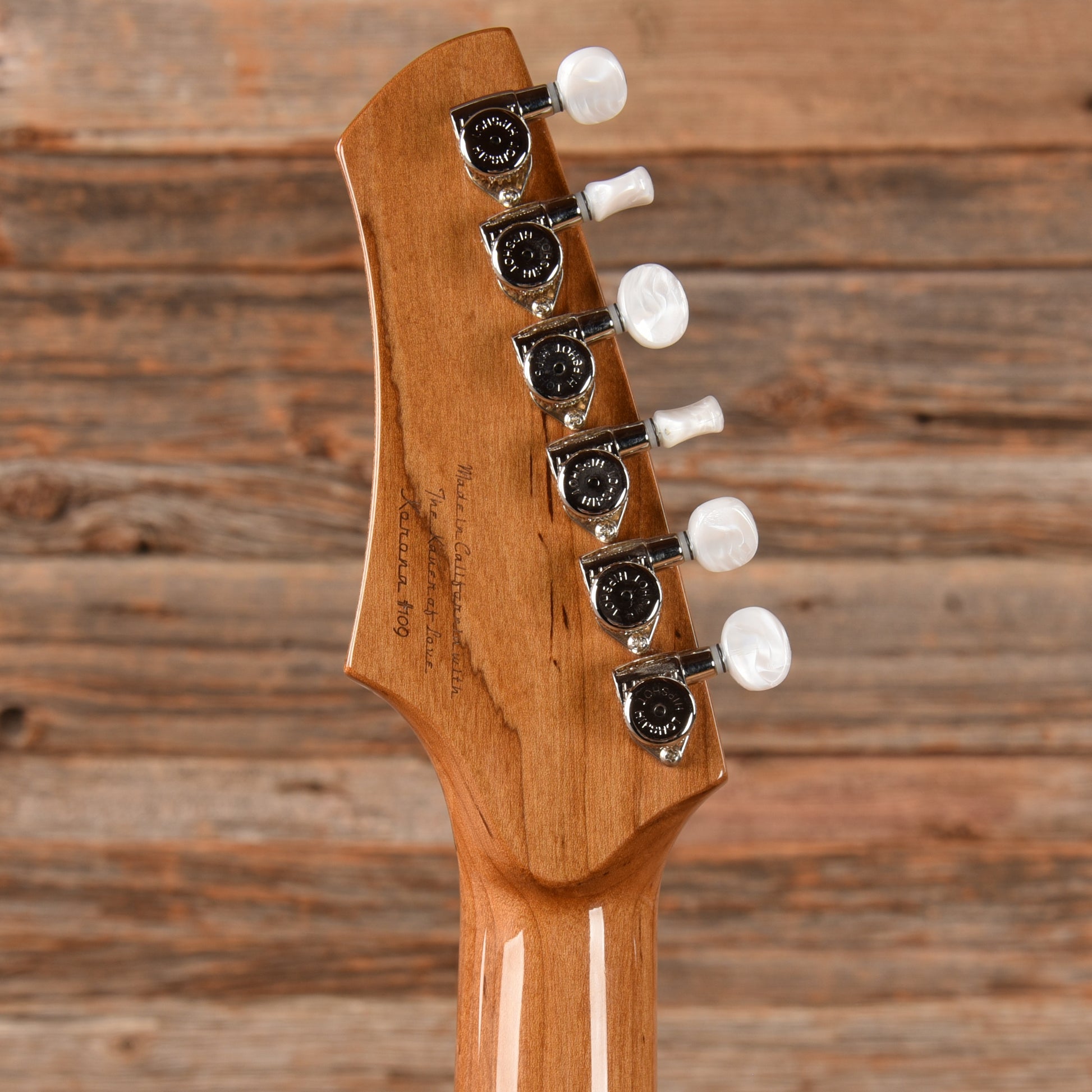 Kauer Korona Sunburst Electric Guitars / Solid Body