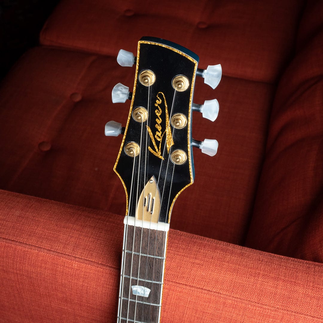 Kauer Starliner Express Ocean Turquoise w/Wolfetone KauerBuckers Electric Guitars / Solid Body