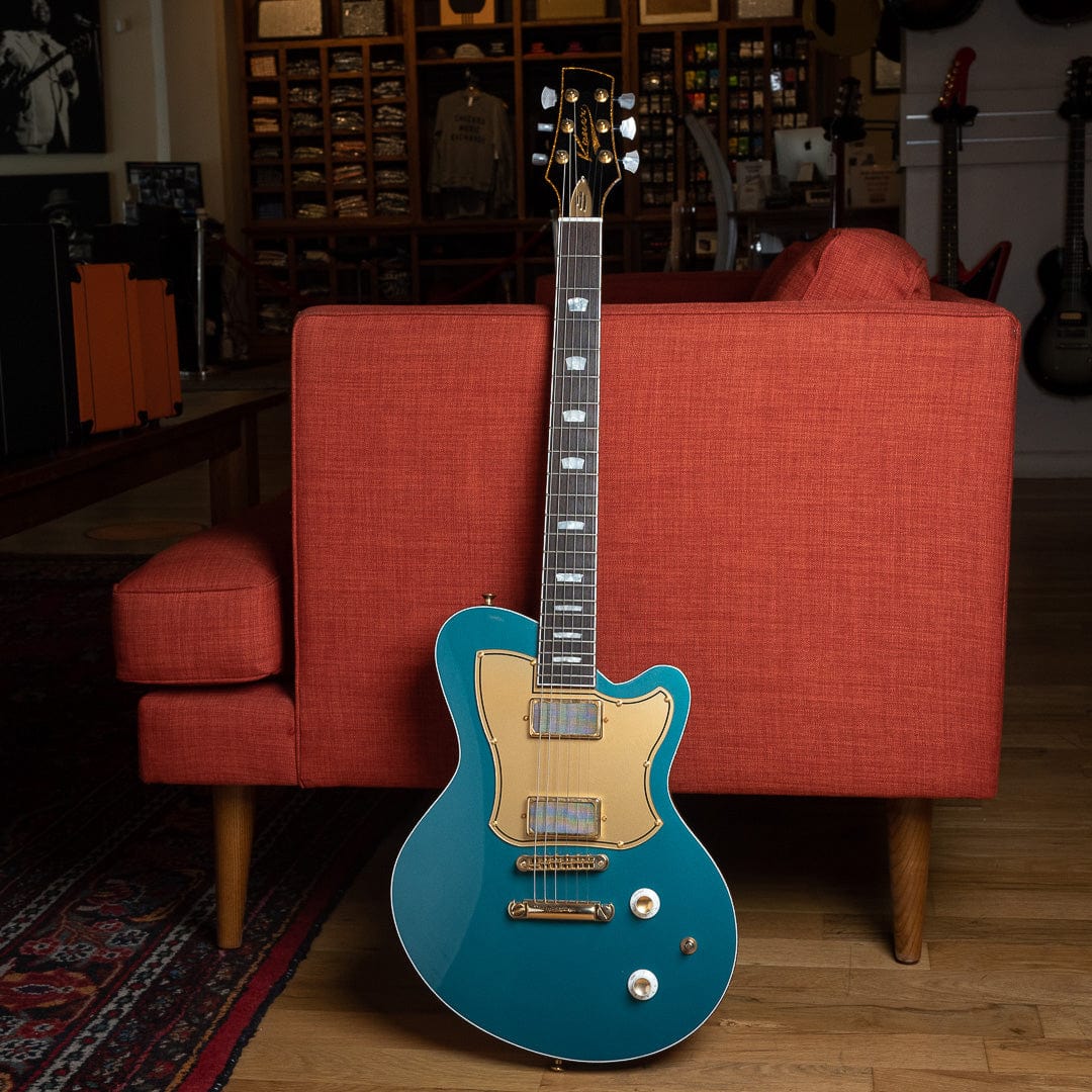 Kauer Starliner Express Ocean Turquoise w/Wolfetone KauerBuckers Electric Guitars / Solid Body