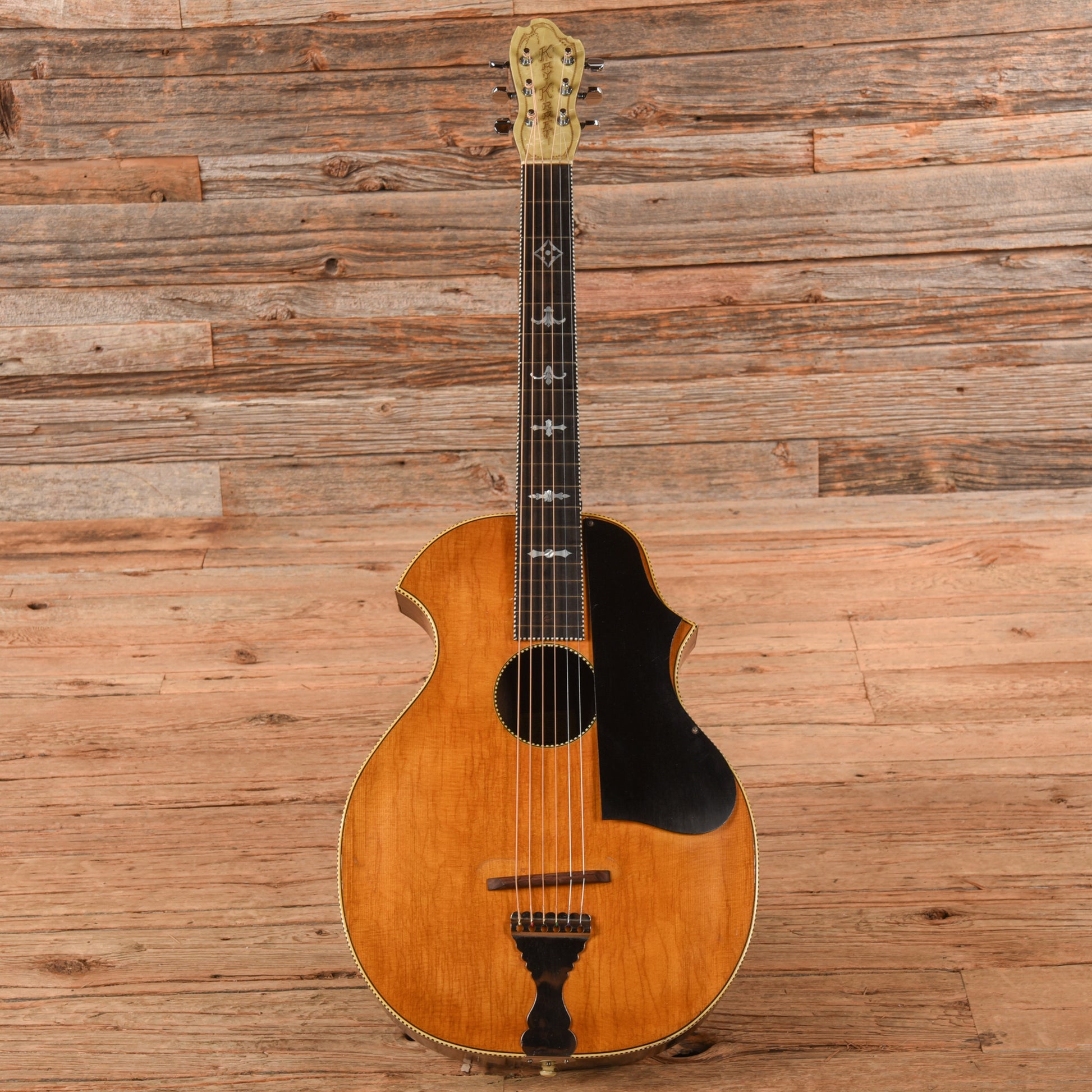 Kay Kraft Venetian Style C Natural 1930s Acoustic Guitars / Concert