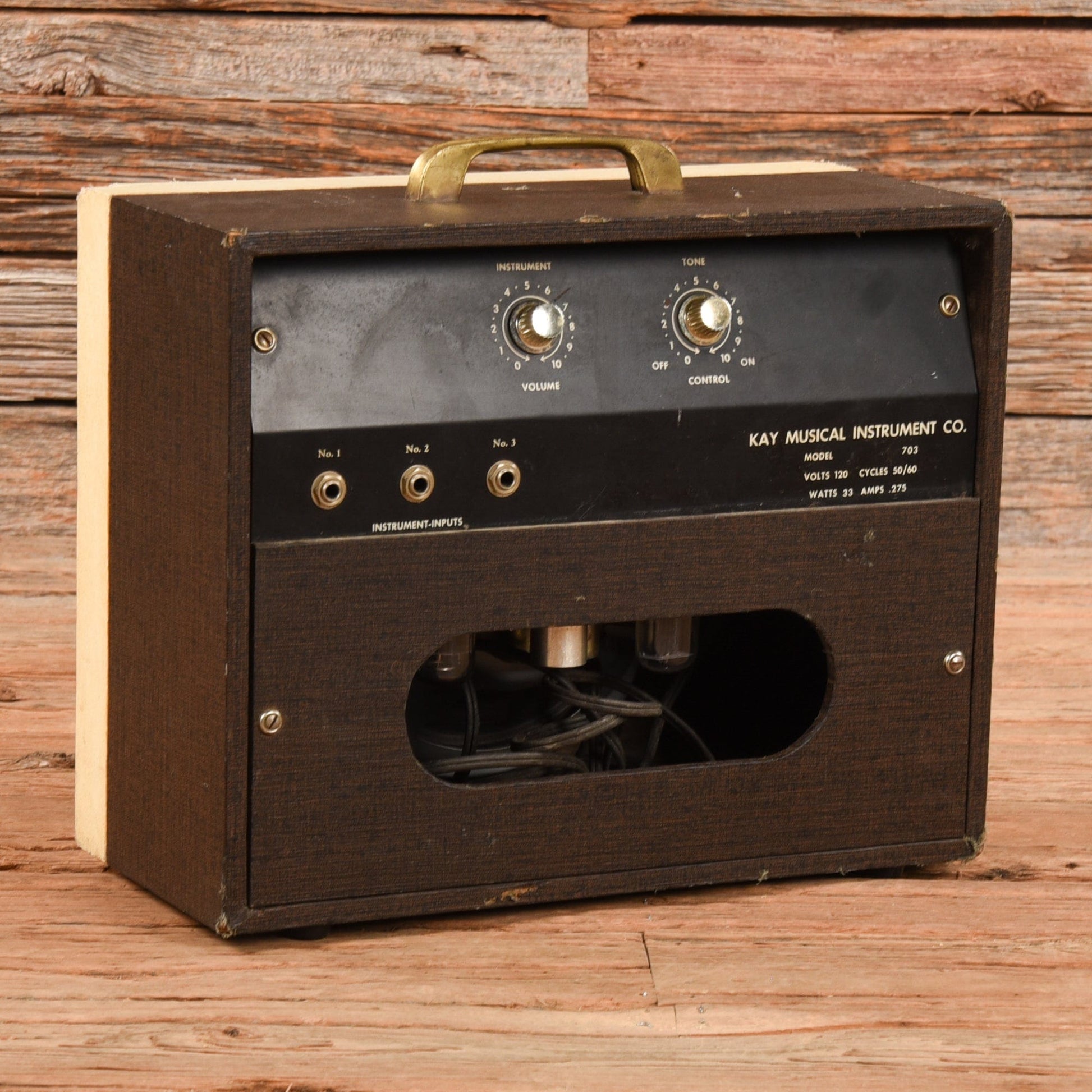 Kay Model 703 Combo  1960s Amps / Guitar Cabinets