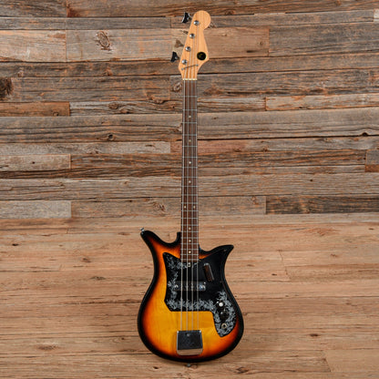 Kay EB-110 Tulip Bass Sunburst 1960s Bass Guitars / 4-String