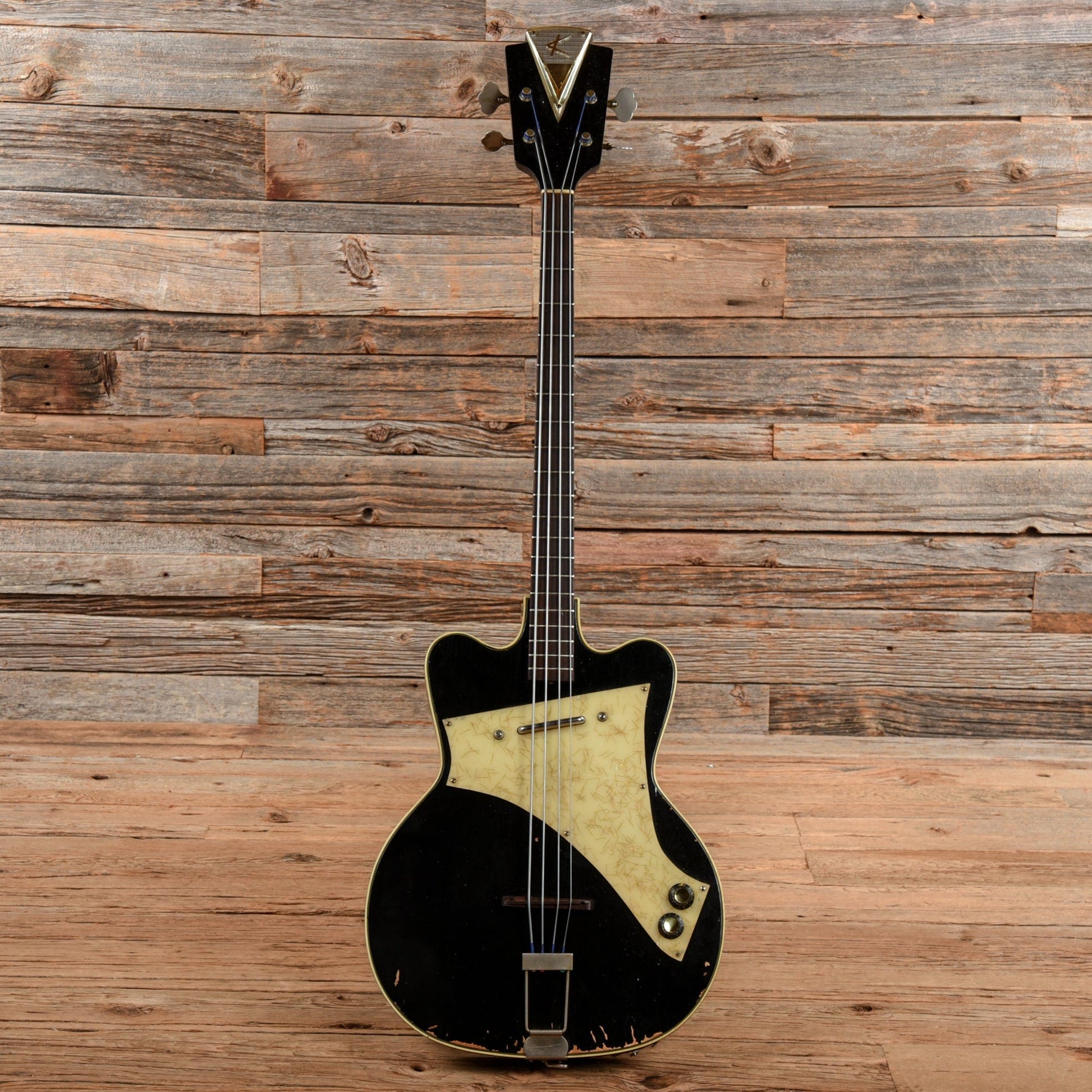 Kay Jazz Special Black 1960s Bass Guitars / 4-String